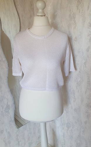 Weiches crop top strick - strick, shirt