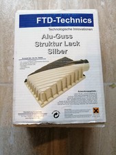 FTD Technics Alu-Guss Struktur Lack Silber