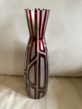 Vase glas rubinrot lötz - glas, lötz?
