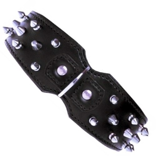 Lederhalsband spike dobermann - spike,