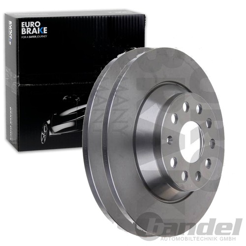 Eurobrake bremsscheiben - 2x,