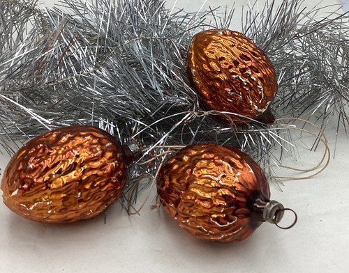 Antik christbaumschmuck nuss - antik,