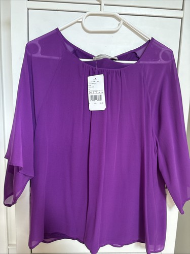 Hallhuber tunika bluse lila - tunika,