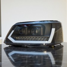 LED Scheinwerfer schwarz für