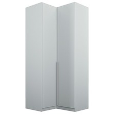 Drehtüren-Eckschrank -