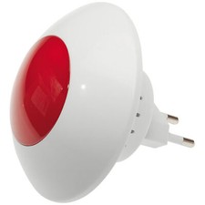 230V Innensirene V2 Alarmsirene Alarm Sirene Signalgeber Alarmanlage LED Blitz