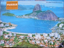 Puzzle Otto Maier Ravensburger alt World Wide Serie Rio de Janeiro vollständig