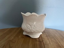 Delft Porcellan Blumentopf Weiß