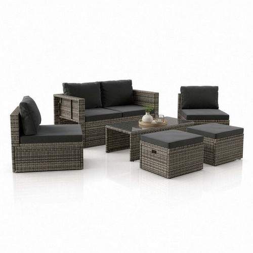 Polyrattan lounge salou - polyrattan,