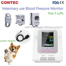 Digitales Blutdruckmessgerät für Tiere, inklusive 3 Manschetten und Netzteil