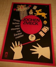 Zaubertricks: Kein Trick, aber ein dekoratives Plakat vom Magier Jochen Zmeck
