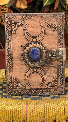 Leather journal triple - leather,