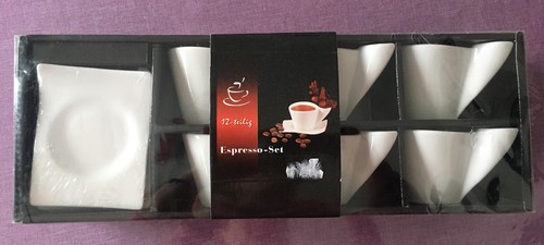 Espresso set 12teilig modern - espresso-set,