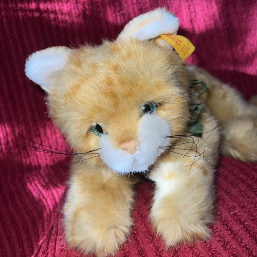 Steiff kuscheltier katze minou - kuscheltier,