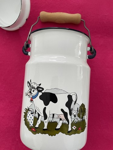 Milchkanne emailliert münder - milchkanne,