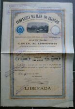 Spanien - Companhia da Ilha do Principe S.A, Lisboa, 1898