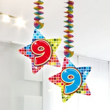 ZAHLEN HÄNGE DEKO # neunter