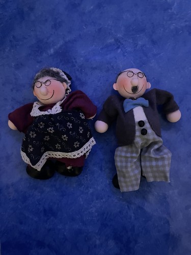 Kleine puppenfiguren - puppenfiguren, (ehepaar)