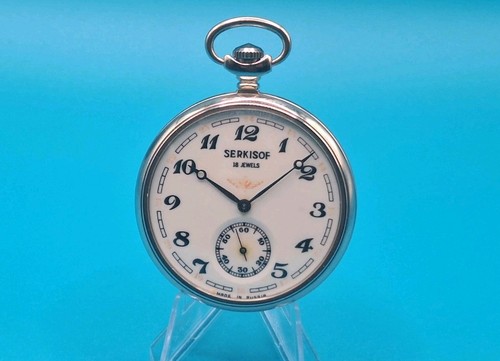 Russische taschenuhr serkisof - russische,