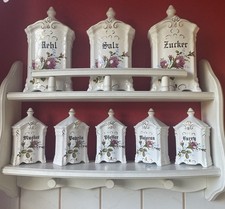 Gewürzdosen Keramik Porzellan