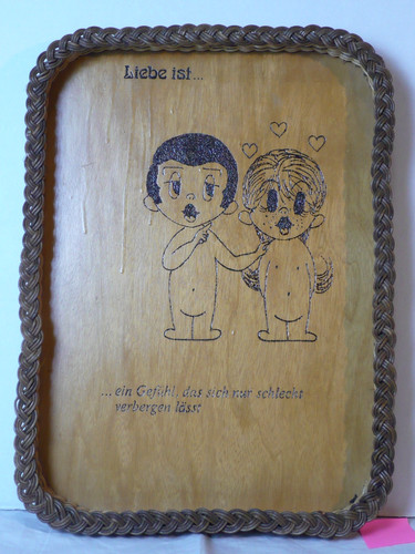 Liebe ist tablett - liebe, ist...