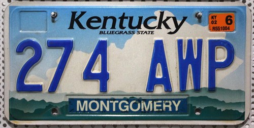 Kentucky nummernschild usa - kentucky,