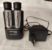 Ladegerät für Black & Decker VersaPak VP130 incl. 2 Akku