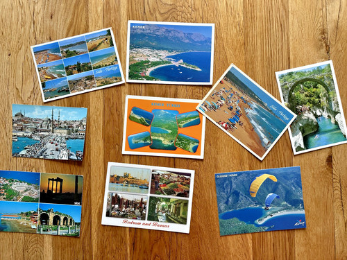 Postkarten türkei lot - ak,
