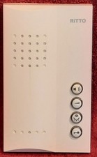 Ritto Sprechanlage Haustelefon Wandsprechgerät 17230/0 Weiß Gebraucht