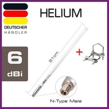 6dBi HELIUM Fiberglass-Antenne + RSC-400 Kabel EU-868MHz für HNT LoRa-WAN Miner