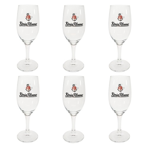 König pilsener bierglas - pilsener,