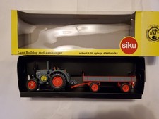 Besonderes Sondermodell Siku Land Bulldog mit Anhänger HMT 25 Jahre