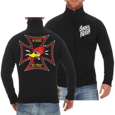 Herren Jacke Sweatjacke Racing