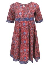 Boho Minikleid, sommerliches