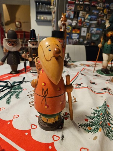 Figur erzgebirge pilzsammler - figur,