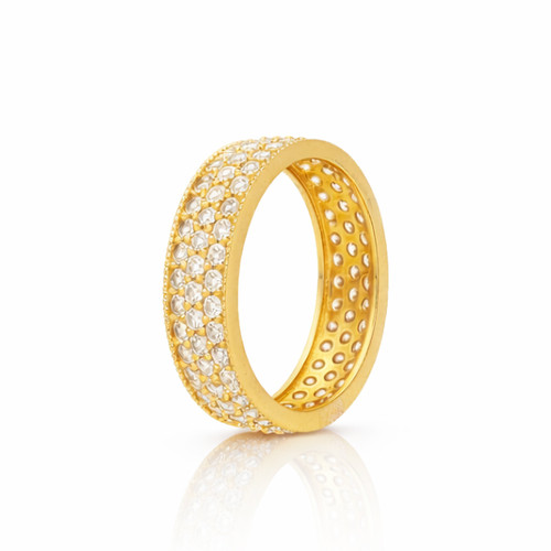 Gold ring 585 - gold, memory