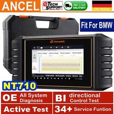 Foxwell NT710 Bidirektional OBD2 Scanner Diagnosegerät E~U-Codierung Fit für BMW