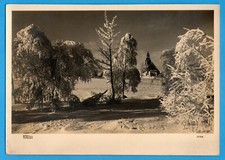 Schellerhau 1952 - Kirche im Winter - Altenberg Osterzgebirge - Walter Hahn 6138