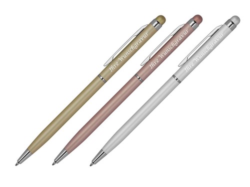 Touchpen kugelschreiber mit - 3x,