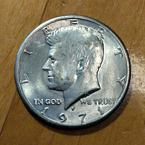 Usa half dollar - half, f