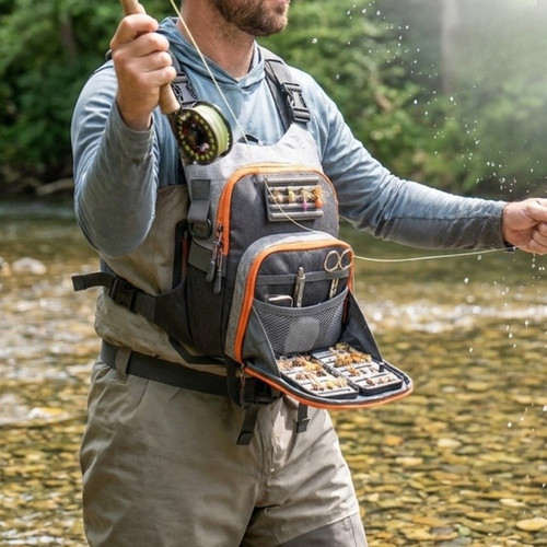 Fliegenfischen chest pack - chest,