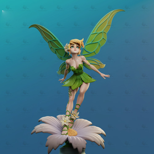 Tinker bell resin - bell, garage