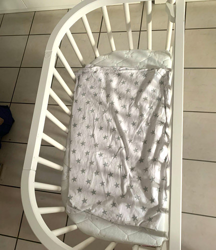 Weißes babybett gitterbett - weißes, babybett/gitterbett