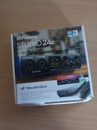 Presonus studio 24c usb - presonus, usb-c
