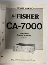 Fisher Servic Manual