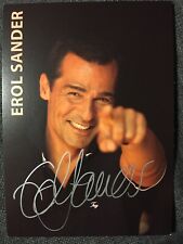 Handsignierte AK Autogrammkarte *EROL SANDER* Deutsch-türkischer Schauspieler