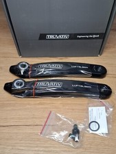 Retro Fahrradteile NIB NOS TRUVATIV 07A FC Luftalarm 175mm Kurbelgarnitur lin...