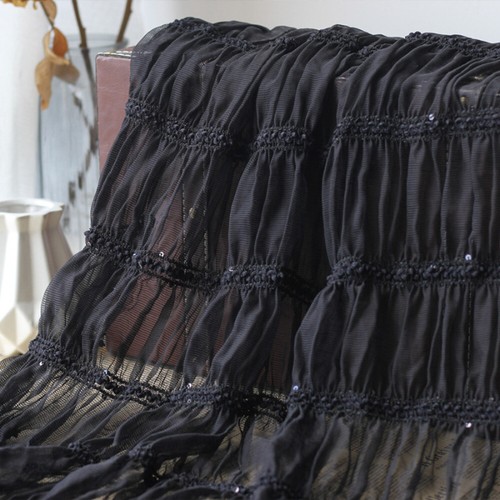 Netz rüschen tüll chiffon - netz,