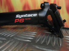 SYNTACE P6 Sattelstütze aus hochfesten 7075 Aluminum  31,6 mm 400 mm schwarz NEU