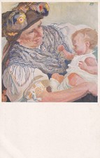 Künstler Postkarte - Egerland